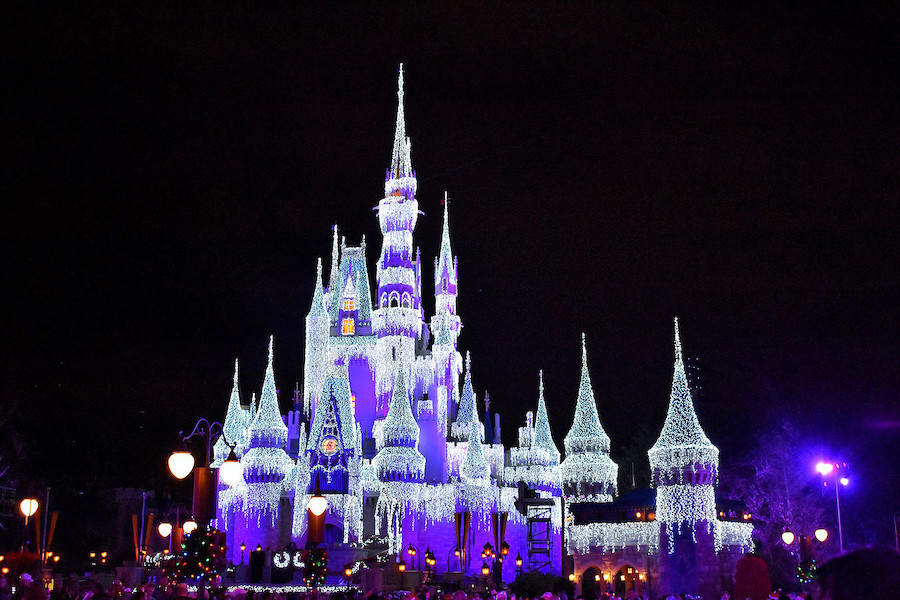 Cinderella Castle Christmas