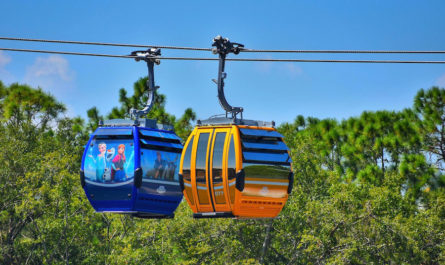 The Disney Skyliner gondolas
