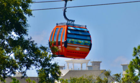 The Disney Skyliner gondolas