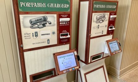 FuelRod Charging Station on Main Street, U.S.A. Disneyland