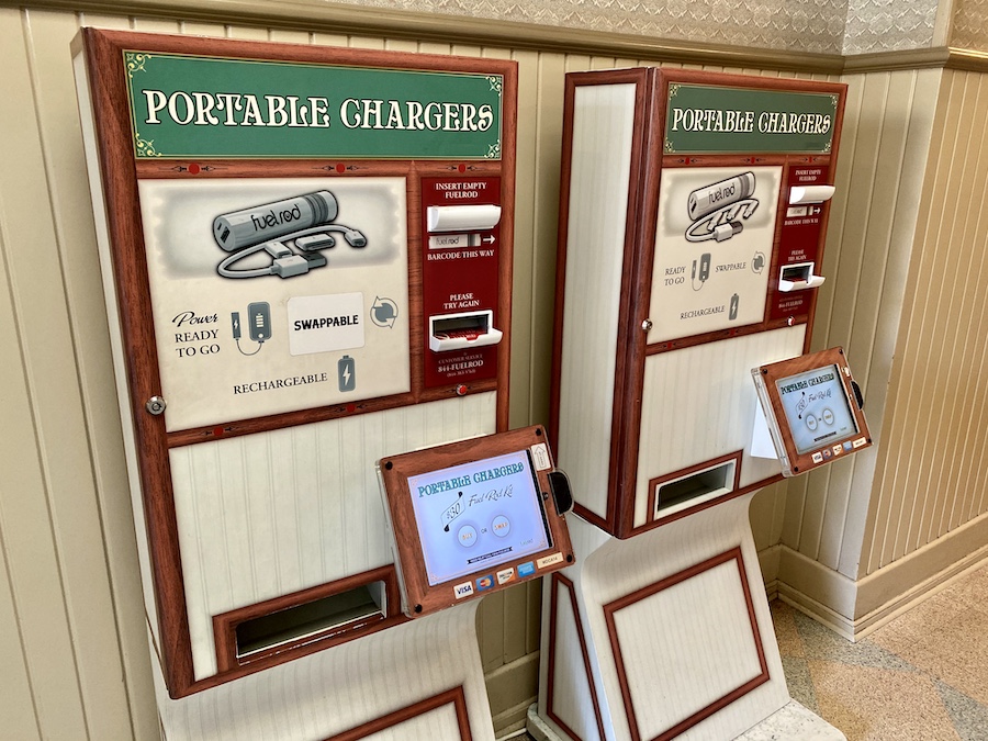 FuelRod Charging Station on Main Street, U.S.A. Disneyland