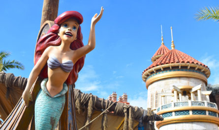 The Little Mermaid ride at Magic Kingdom