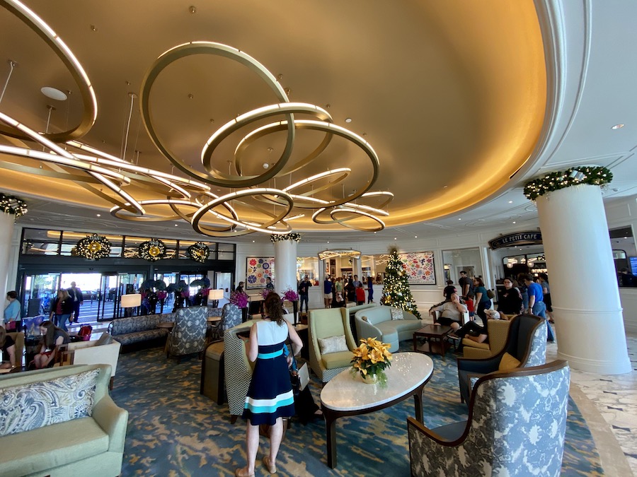 Disney's Riviera Resort lobby