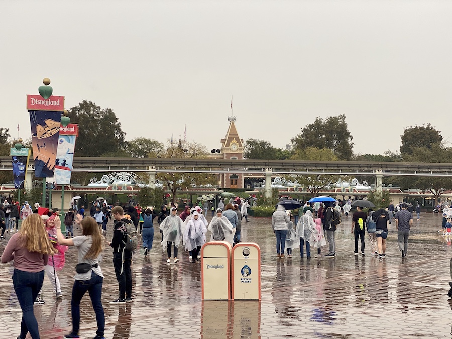 Disneyland rain tips