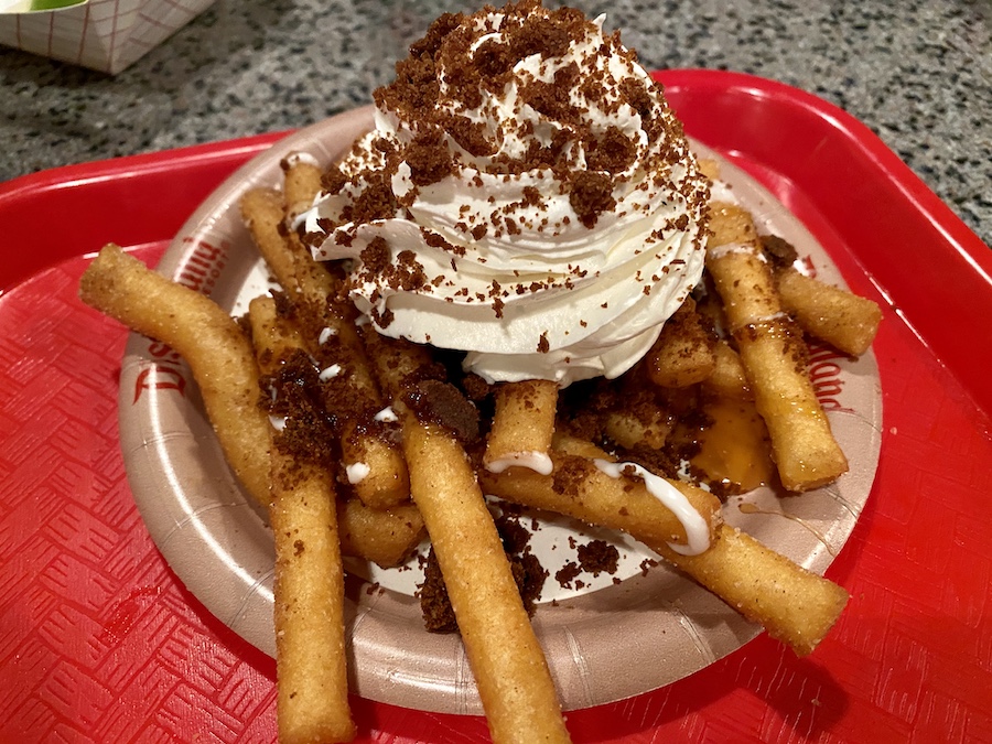 Gingerbread Funnel Cake Fries 2019