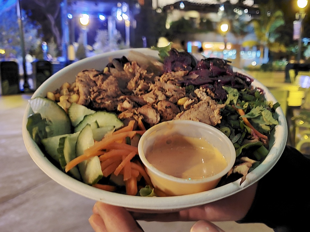 Asian Street Eats Downtown Disney Disneyland Mixed Bowl 