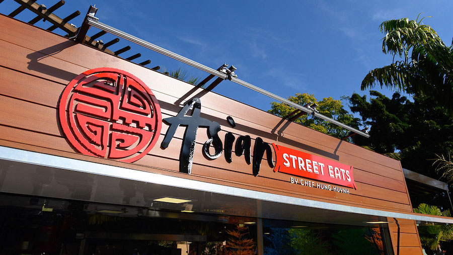 Asian Street Eats in Downtown Disney