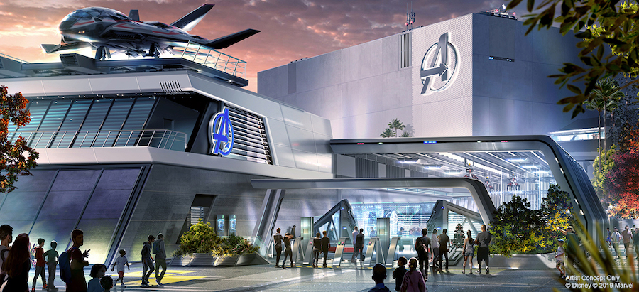 Avengers Campus Opening