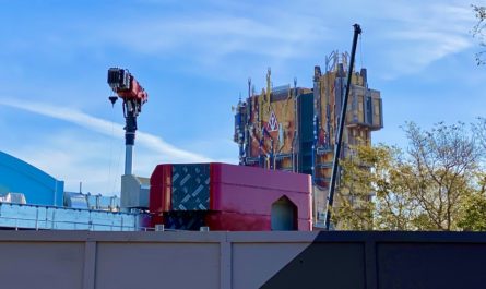 Avengers Campus construction update January 2020