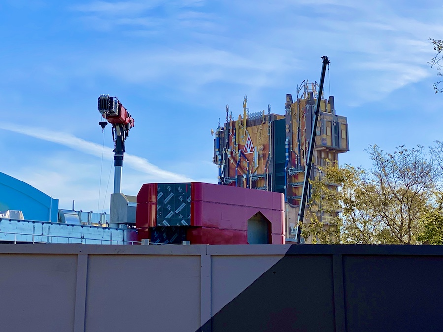 Avengers Campus construction update January 2020