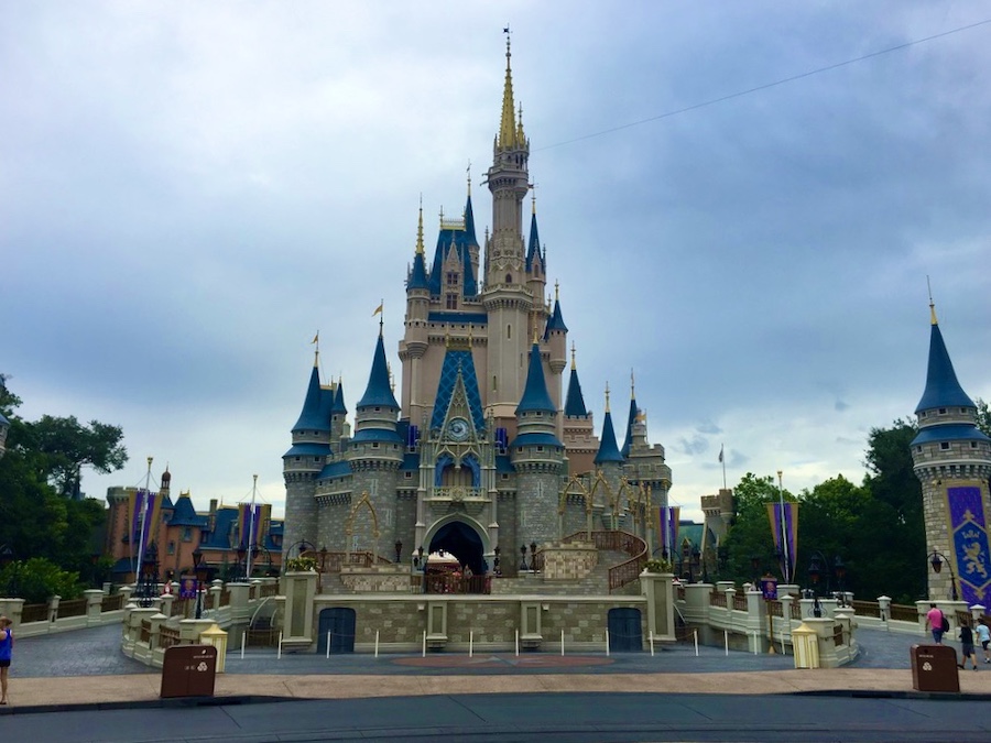 Cinderella Castle in the morning