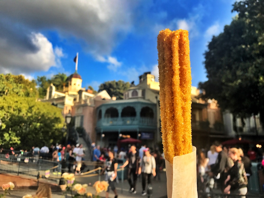 Golden Churro at Disneyland