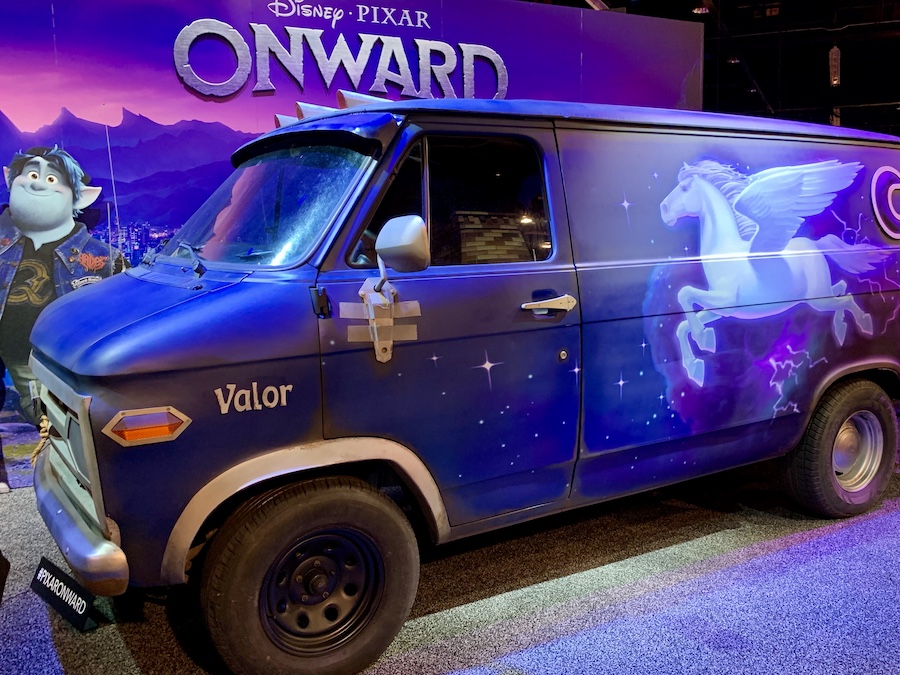 Onward van at D23 2019