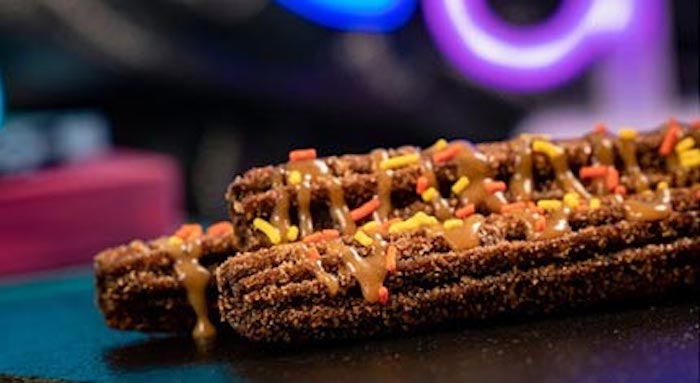 Peanut Butter Pieces Churro Offered at Disneyland for 80s Nite