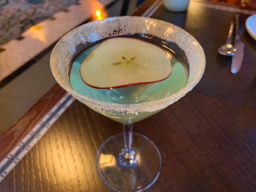 Storybook Dining The Enchanted Apple martini