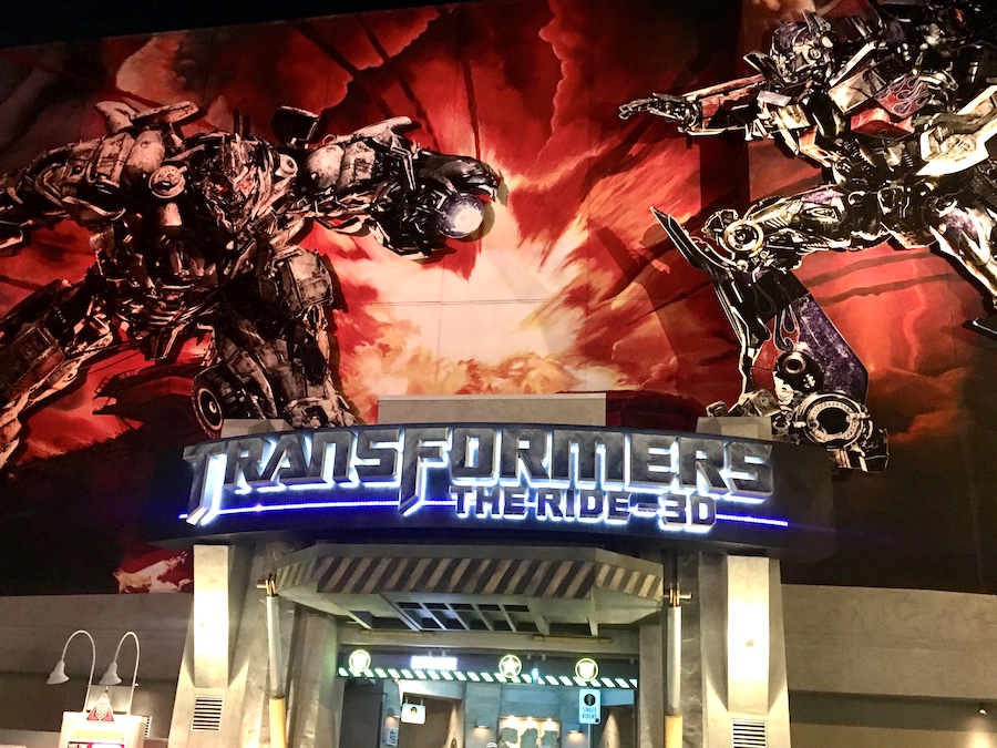transformers the ride