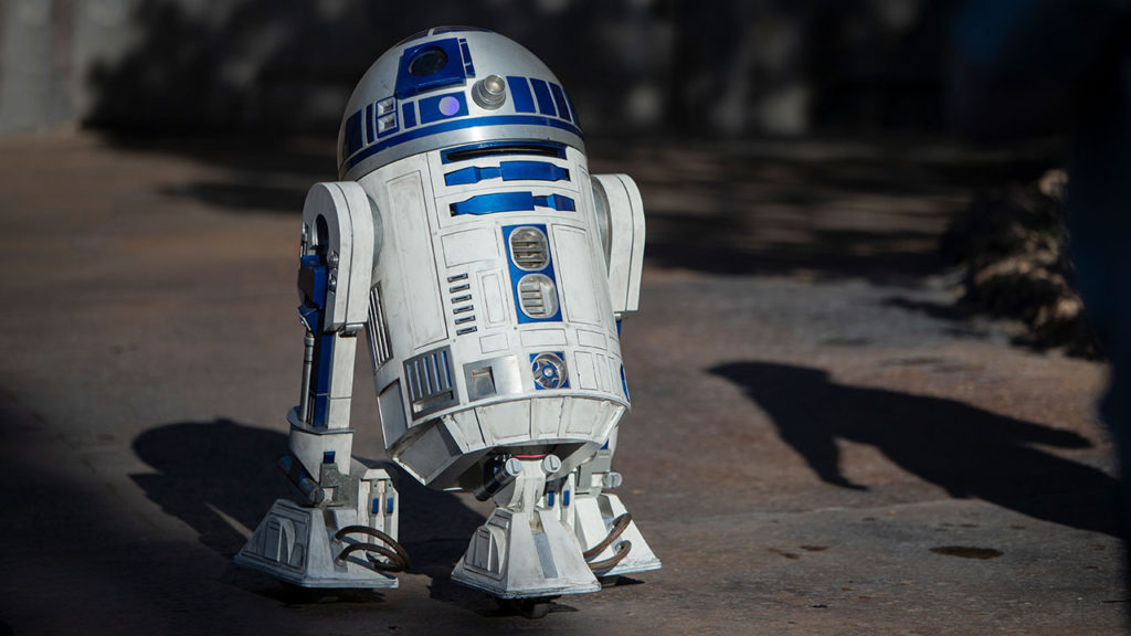 R2D2 in Star Wars: Galaxy's Edge