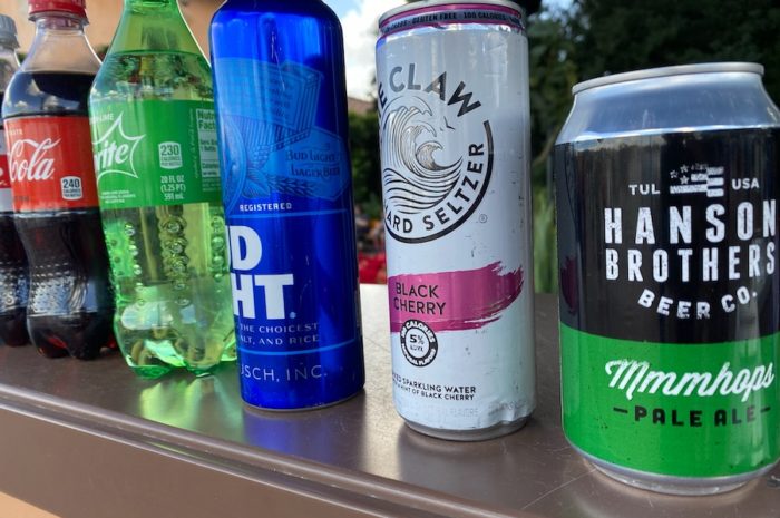 White Claw Spotted at Epcot in Disney World!