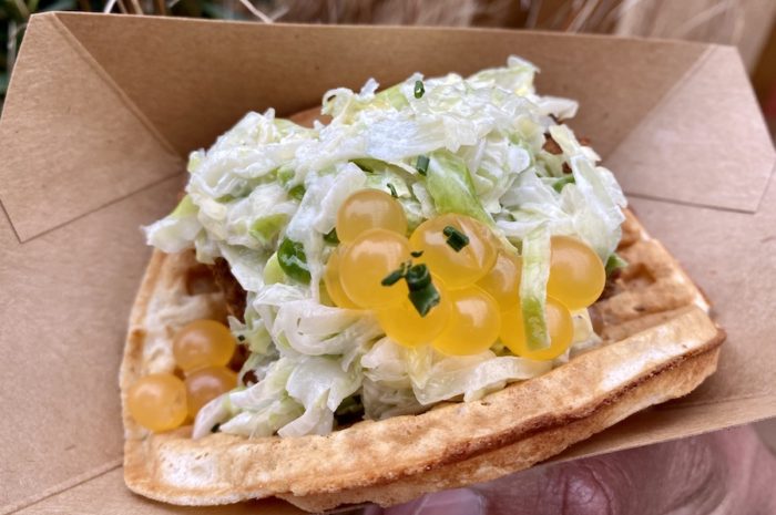 Review: Brunch Fried Chicken & Waffle Sandwich – Disney California Adventure Food & Wine Festival