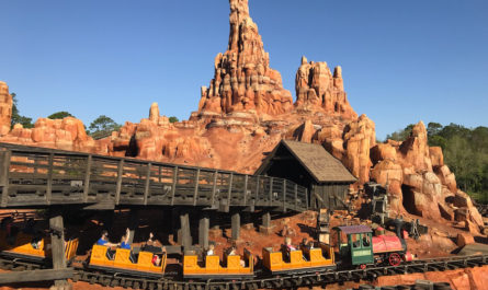 Big Thunder Mountain Railroad at the Magic Kingdom