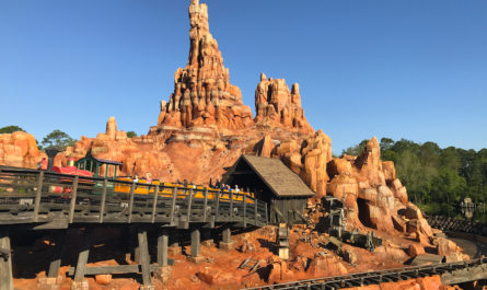 Big Thunder Mountain Railroad at the Magic Kingdom