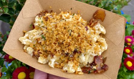 Carbonara Garlic Mac & Cheese - Disney California Adventure Food & Wine Festival