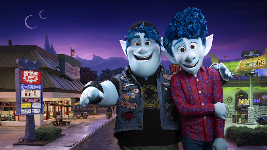 Meet Ian and Barley from Pixar's Onward at Disney Parks - Magic