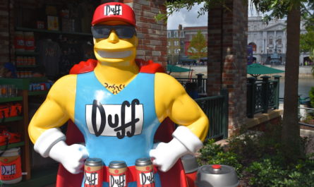 Duff Man at Universal Studios Florida