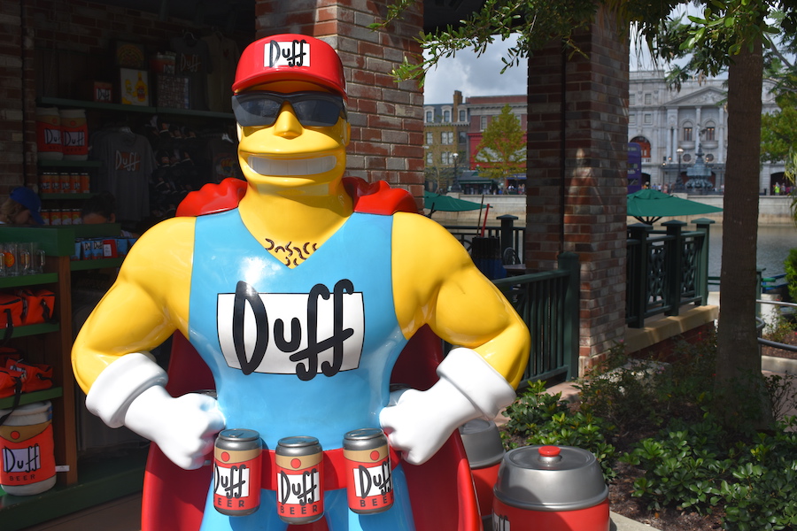 Duff Man at Universal Studios Florida