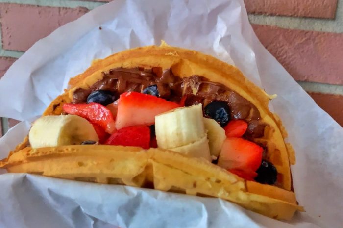 Best Magic Kingdom Snack: Sleepy Hollow Fresh Fruit Waffle Sandwich Review