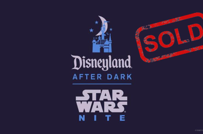 Star Wars Nite at Disneyland Sold Out in Record Time