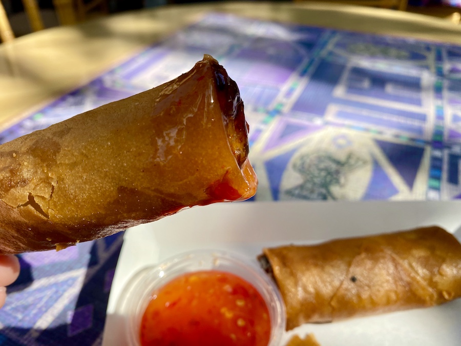 Traditional Pork Lumpia with dipping sauce