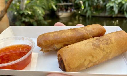 Traditional Pork Lumpia at The Tropical Hideaway