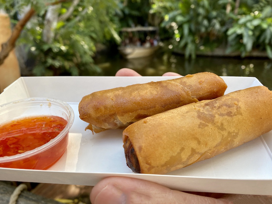Traditional Pork Lumpia at The Tropical Hideaway