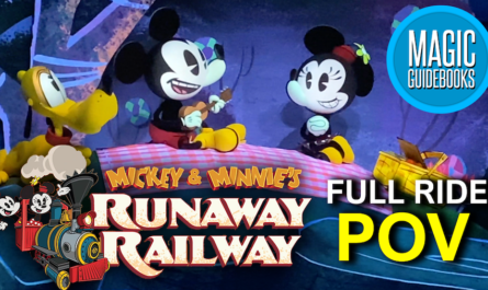 Mickey & Minnie's Runaway Railway POV Opening Day Video