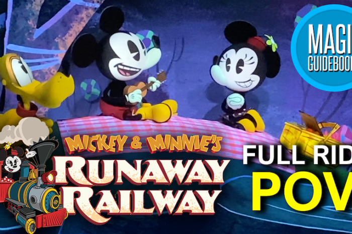 Mickey & Minnie’s Runaway Railway FULL Ride Video