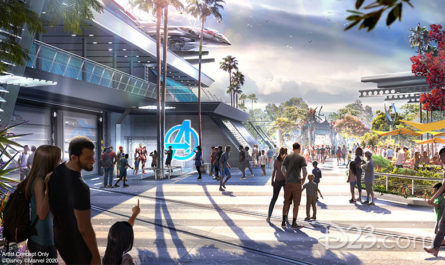 Avengers Campus Concept Art