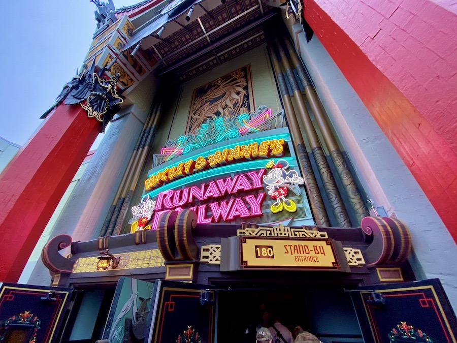 Mickey & Minnie’s Runaway Railway on opening day