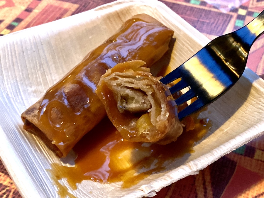 Sweet Lumpia at Tropical Hideaway in Disneyland