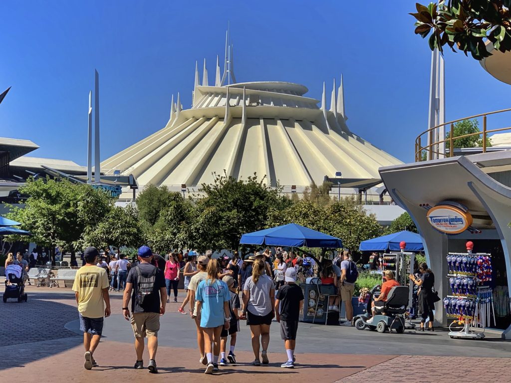 Tomorrowland in Disneyland