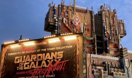 Guardians of the Galaxy – Mission: Breakout! under construction for Avengers Campus