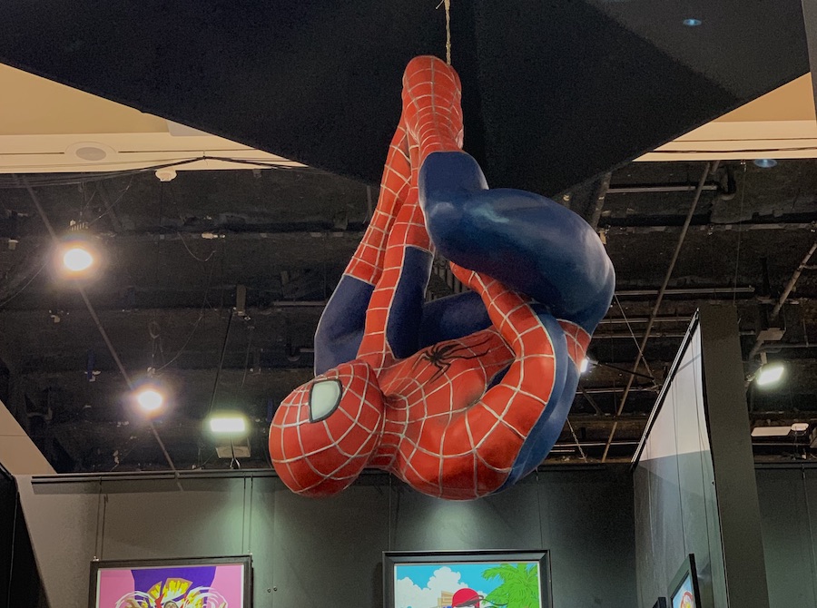 Spider-Man at Comic-Con in 2019