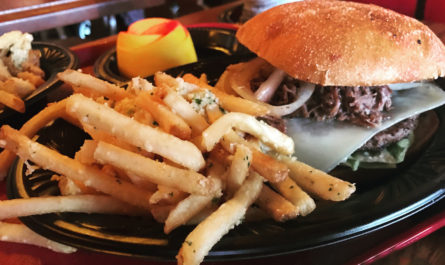 Beast's Forbidden Pastrami Burger Disneyland