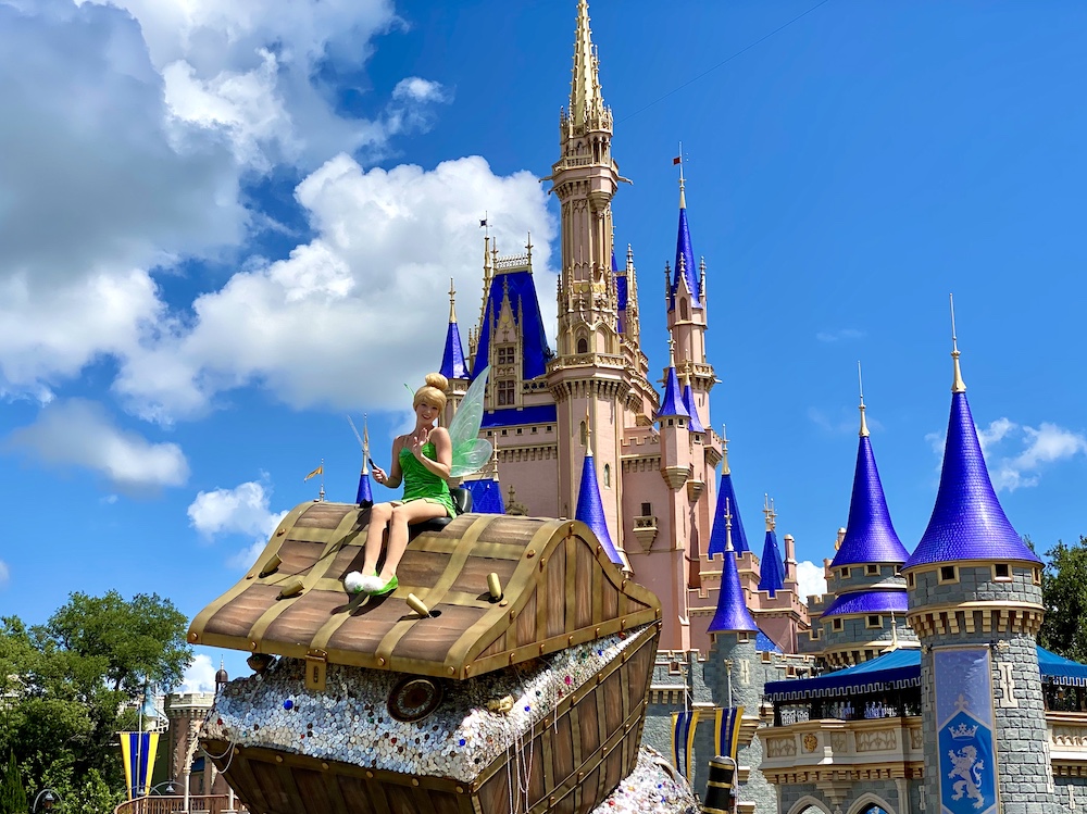 Tinker Bell & the Lost Treasure Cavalcade at the Magic Kingdom