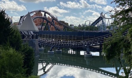 Velocicoaster roller coaster at Universal's Islands of Adventure
