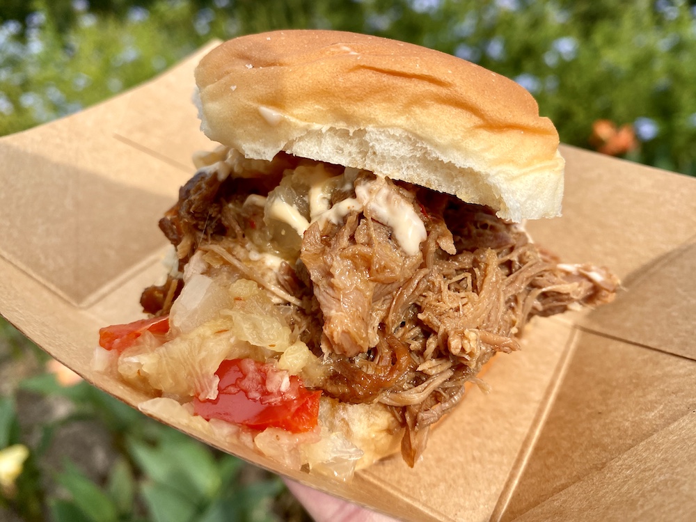 Kālua Pork Slider at Hawai'i in EPCOT