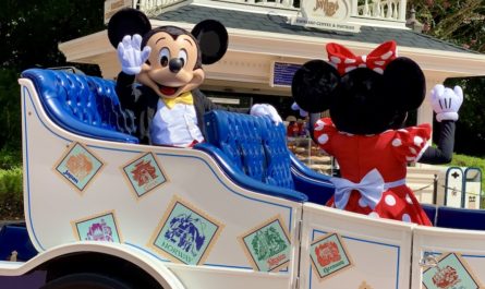 Mickey & Friends Character Cavalcade at EPCOT