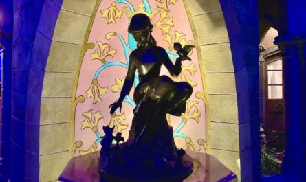 Cinderella Fountain night