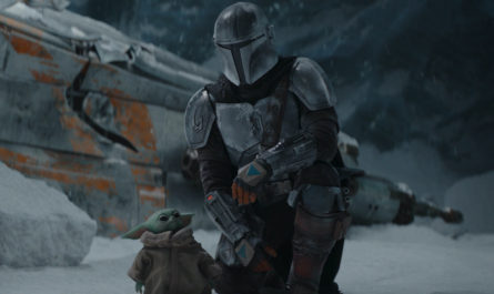 A scene from The Mandalorian season 2