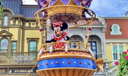 The Festival of Fantasy Parade in the Magic Kingdom